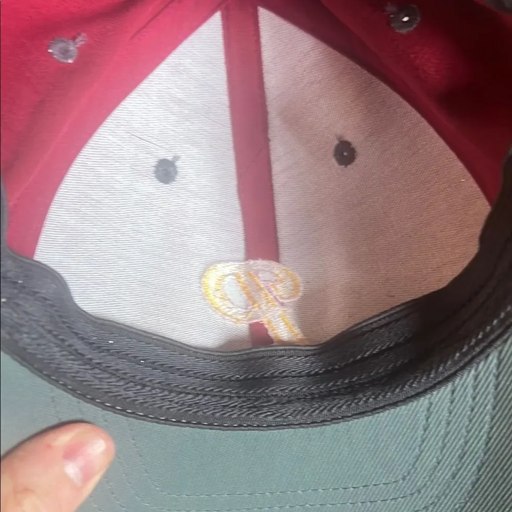 Richardson Philadelphia Phillies Baseball Cap with Yellow 'P' Logo Size Lg-XL